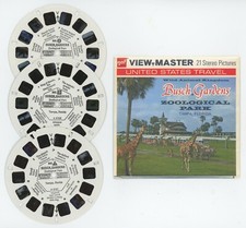 Busch Gardens Zoological Park Tampa View-Master Packet A-979 with Copy Envelope