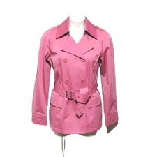 Esprit Outerwear Pink Peacoat Belted Coat Jacket Small