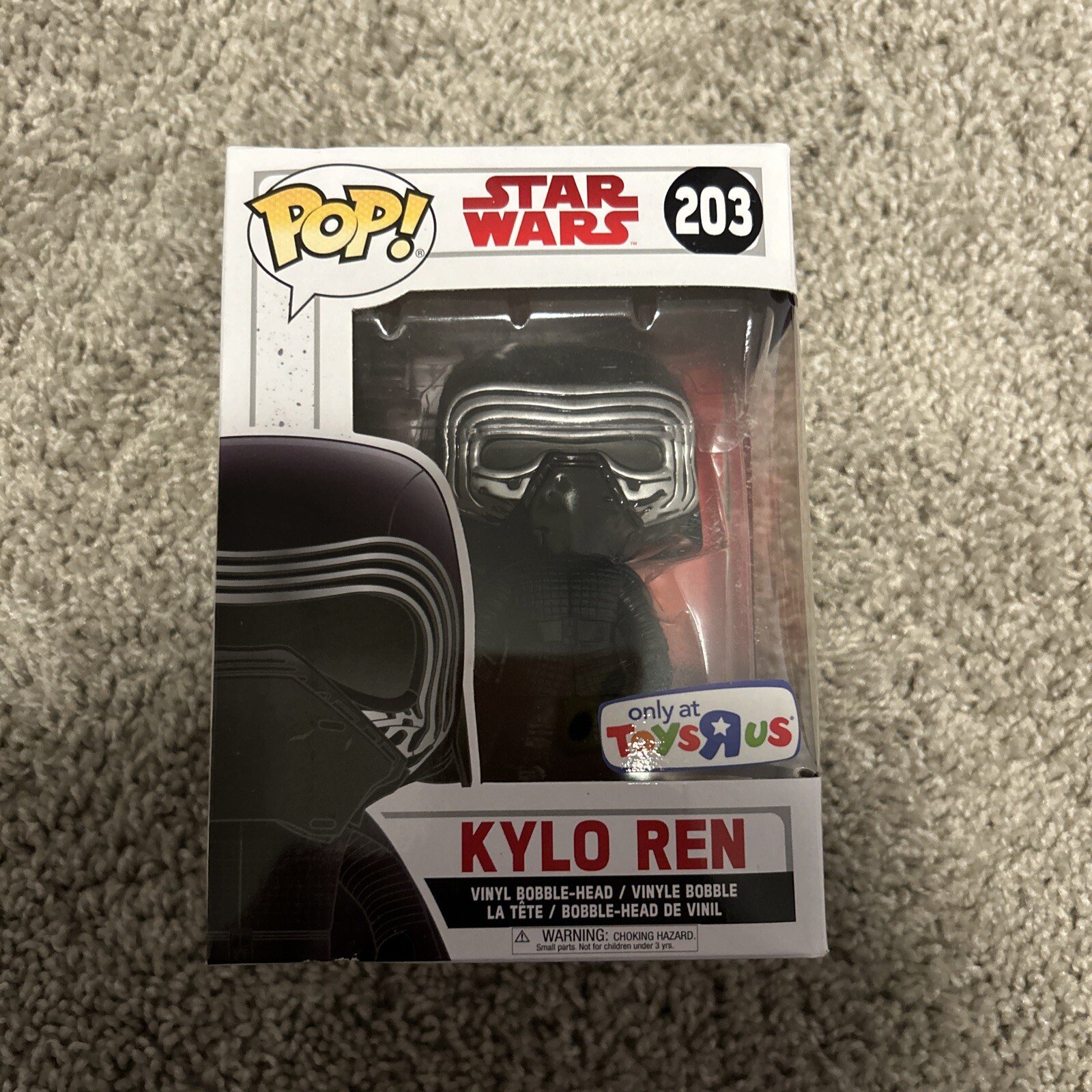 Funko Pop! Vinilo: Star Wars - Kylo Ren - Toys R Us (Tru) (Exclusivo) #203