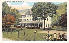 Cold Spring Farm Olivera New York 1920s postcard