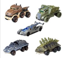 hot wheels jurassic world character cars 5 pack