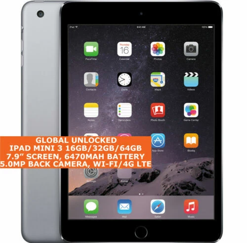 Tablets e eBooks Apple iPad mini 3