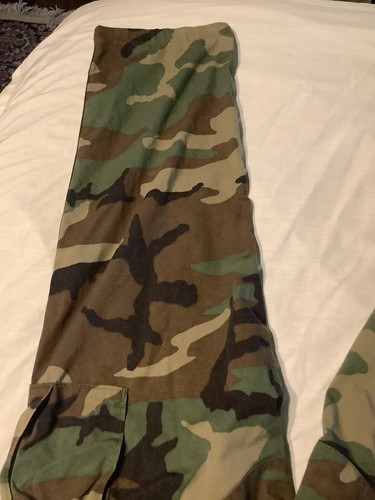 Pantalone mimetico mimetico militare caccia foresta - Foto 8 di 14