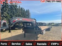 2022 Double A Trailers Gooseneck High Boy Trailer - 102in.x34' (24000GVW)