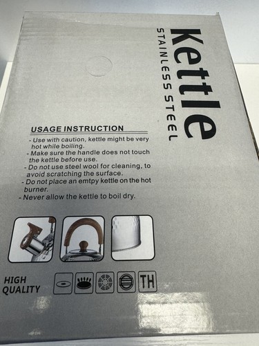 3L Stainless Steel Tea Kettle - Picture 4 of 4