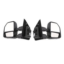 New Oem 21-25 Ford F-150 Power Trailer Tow Mirrors Blis Manual Fold No Camera