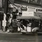 Manila Post War Photo Jeeps Jeepneys Dasmarinas Philippines Cars Signs Coke Vtg