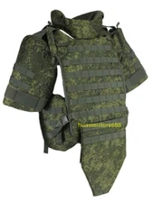 Russian 6b45 Tactical Vest Combat Gear Shoulder/Crotch Protective Set Replica