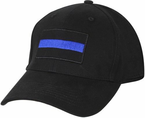Sombrero de béisbol de apoyo al alguacil policía aplicación de la ley DELGADA LÍNEA AZUL 99886 - Imagen 12 de 12