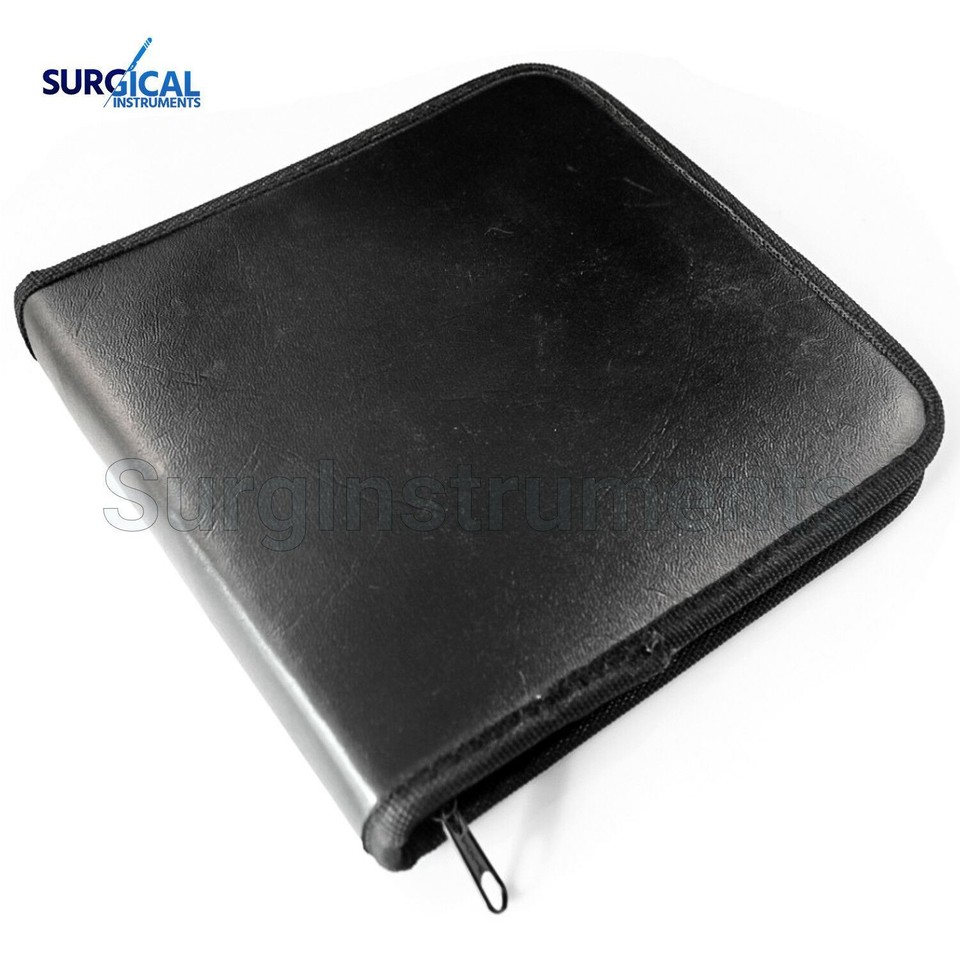 Zipper Carrying CASE for 12 Items - Dental Instruments & Tools by G.S ONLINE STORE