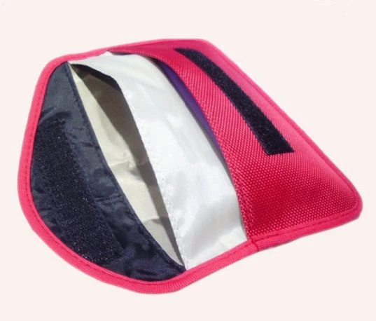 OurSure Anti Radiation iphone 6 Case Function Bag Porch Canvas Red 8900209 - Image 4 of 4