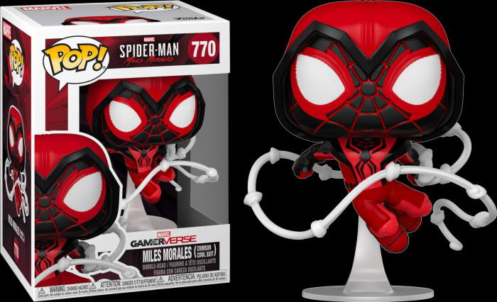 Marvel'S Spider-Man: Miles Morales - Crimson Cowl Suit Pop! Vinyl-Fun50155-Funko