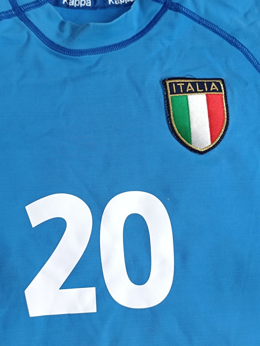 新品　00s トッティ　20 ユニフォーム　kappa Italy 2000 - 2002 Home football shirt Kappa #20 Totti size