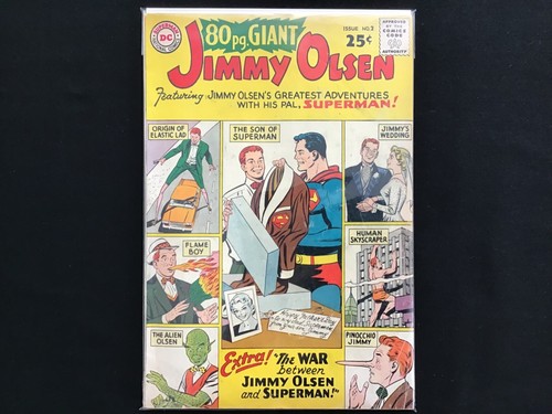 80 PAGE GIANT SUPERMAN'S PAL JIMMY OLSEN #2 Lot of 1 DC Comic Book - BV ...