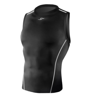 Take Five Mens Skin Tight Compression Base Layer Running Shirt S~2XL Black 038