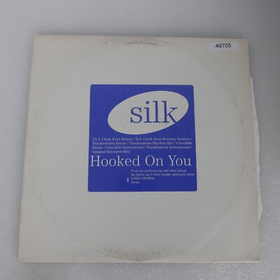 Silk Hooked On You PROMO SINGLE Vinyl Record Album