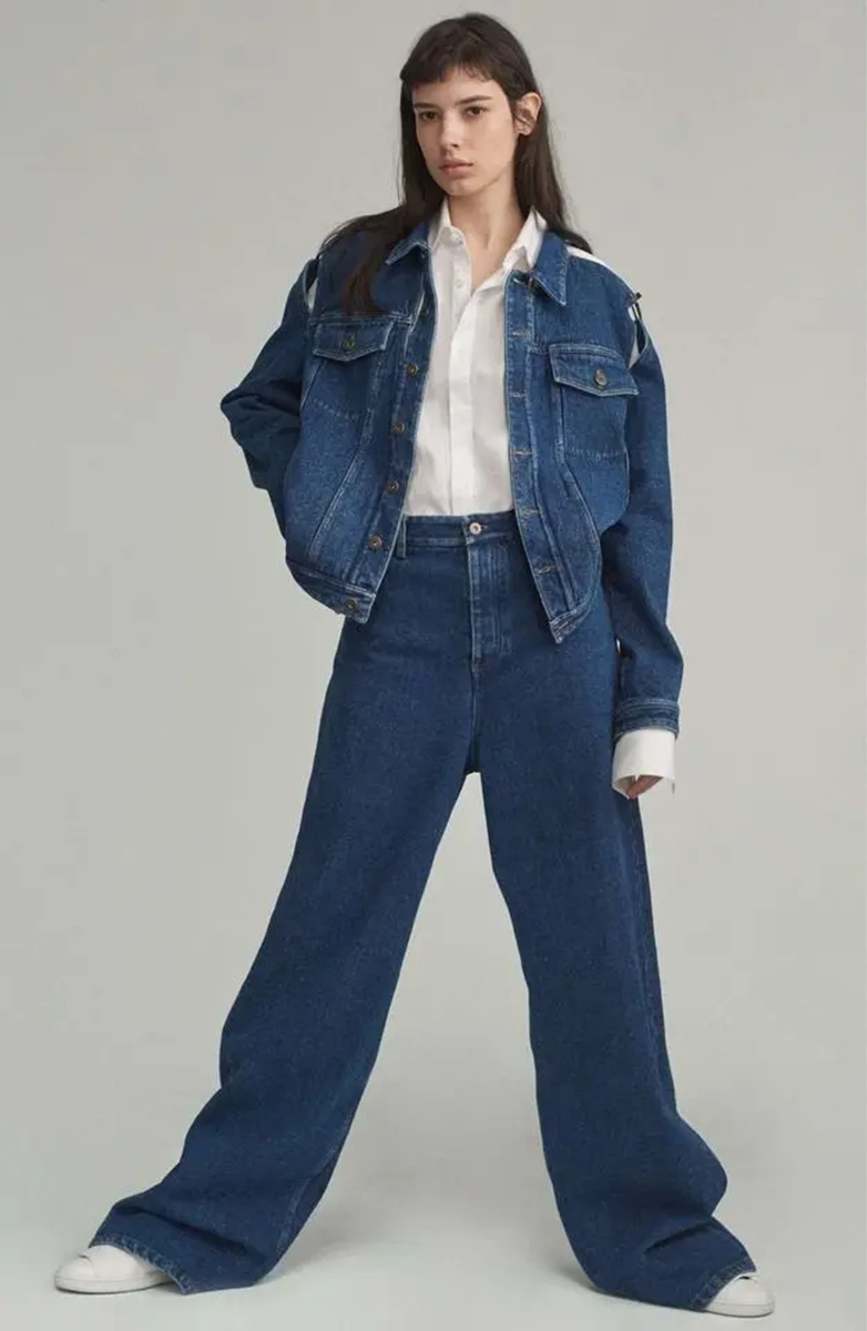 Y/Project Blue Layered Denim Jacket with Cut Outs | eBay Y/Project Blue Layered Denim Jacket with Cut Outs | eBay