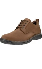 ECCO Men's Fusion Cocoa Brown Lace Up 500404 Plain Toe Shoe EU 44 Size 10 - 10.5