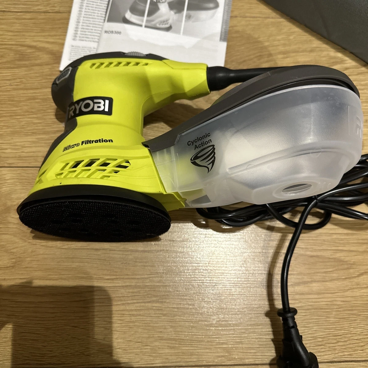 Ryobi ROS300 240w Random Orbital Sander 125mm eBay