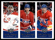 Charlie Lindgren/Alex Galchenyuk/Mike McCarron 2016-17 Upper Deck Team Triples