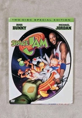 Space Jam DVD Michael Jordan Bugs Bunny Special Edition Looney Tunes 2 Disc