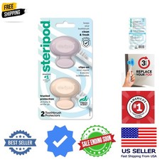 Clip-On Toothbrush Protector, Keeps Fresh and Clean, Fits Most Manual and Ele...