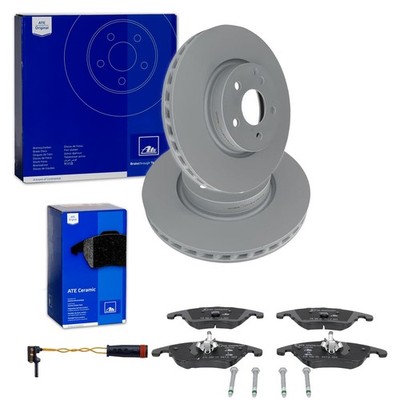ATE BREMSSCHEIBEN 322mm + CERAMIC VORNE passend für E-KLASSE W212 S212 A207 C207