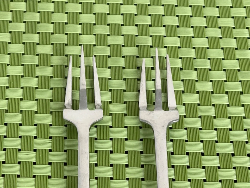 Bremer Silberschmied BSF acero inoxidable 18/8 acero inoxidable 2 horquillas de limón/encurtido - 6 1/8" Foto 2 de 4