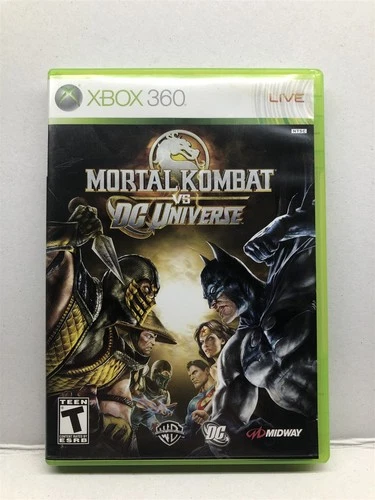 Mortal Kombat vs. DC Universe (Xbox 360, 2008) Complete Tested Working