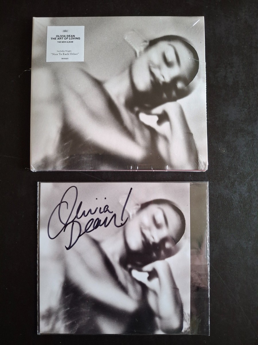 Olivia Dean　The Art of Loving　直筆サイン入りCD OLIVIA DEAN THE ART OF LOVING CD & SIGNED/AUTOGRAPH ART CARD ..NEW