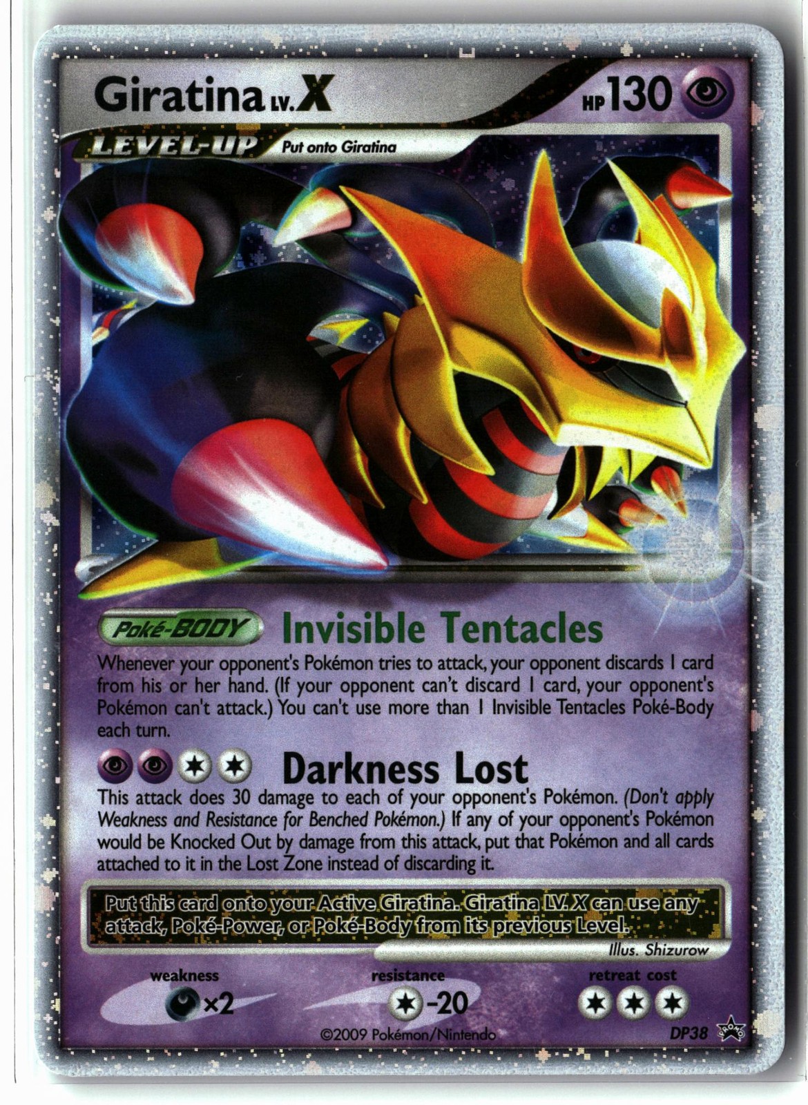 Giratina LV.X ⭐️ DP38 Holo Promo Diamond and Pearl Promos Pokemon NM/LP