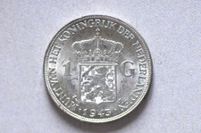 1943年 オランダ銀貨　美品 银色1943 年荷兰硬币| eBay