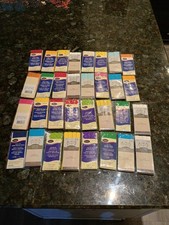 Large Sewing Lot With Many Sewing Materials Over 32 Packages And Sewing Box