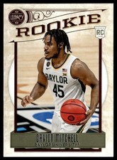 2021-22 Panini Chronicles Draft Picks Davion Mitchell Rookie Baylor Bears #344