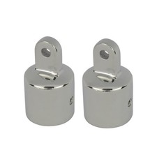 316 Stainless Steel Bimini Top Caps Eye End Top Fitting Marine Hardware for B...