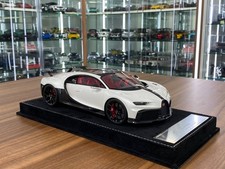 Bugatti Chiron Pur Sport H&H Metallic White[1/18 Resin – 30 pcs Limited Edition]