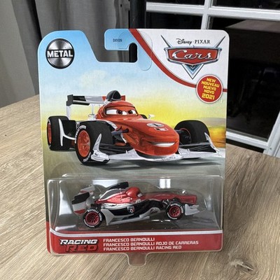 Mattel Disney Pixar Cars Francesco Bernoulli Racing Red Metal 1:55 2021 Unopened