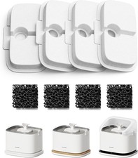 PETLIBRO 4 Packs Replacement Filters for Dockstream Cat Water Fountain