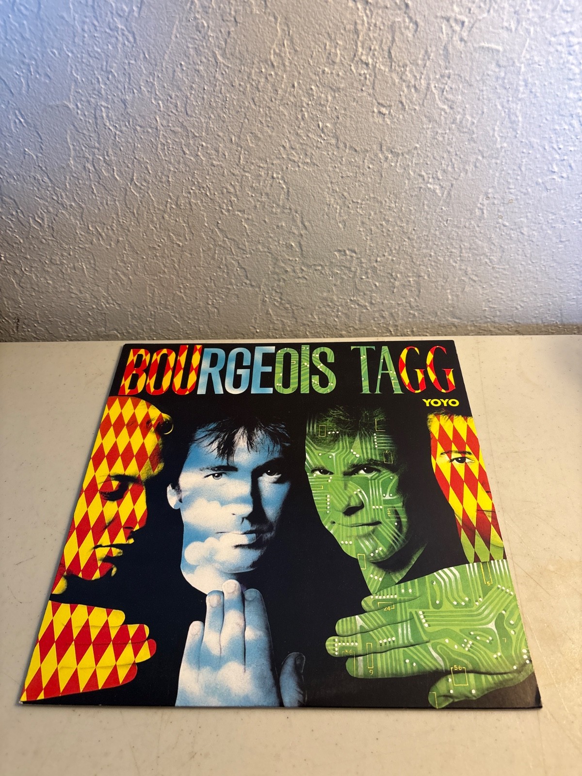 BOURGEOIS TAGG YOYO 12" VINYL LP 1987 ISLAND 90638-1 POP ROCK TODD RUNDGREN VG+