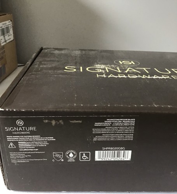 #ad #ad Signature Hardware Provincetown SHPR8020GBG Brushed Gold Lever Pressure Balance… $99.99