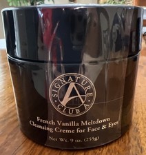 DISCOUNTED  Signature Club A / French Vanilla Meltdown Cleansing Cream 9 oz 