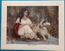 Marian Goodwin Signed/Numbered "A Break in the Silence" Lithograph
