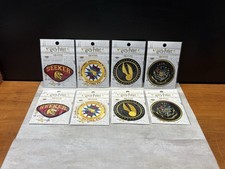 Harry Potter Quidditch Iron On Patch&rsquo;s Patches Embroidered Badges set of 8