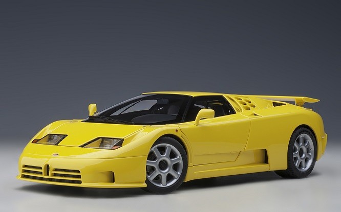 Autoart 70918 - 1/18 Bugatti EB110 SS (Yellow Bugatti) - New