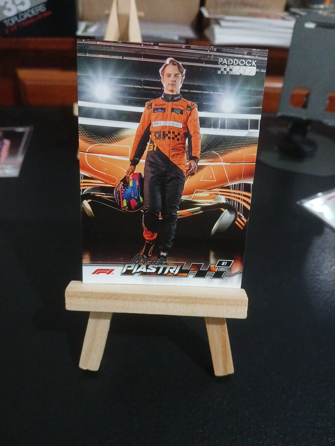 Oscar Piastri trading card