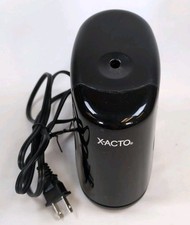 X-ACTO Vortex 1730 Electric Pencil Sharpener Black Vertical Design