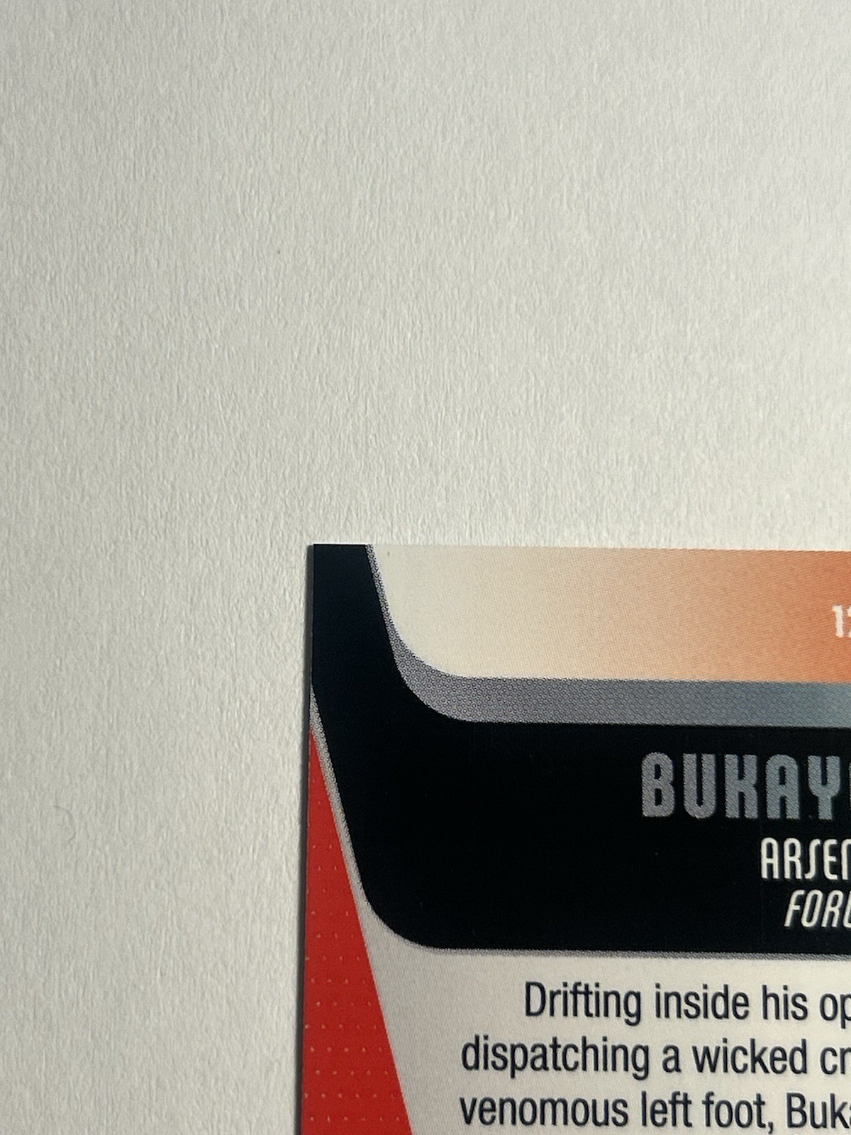 2025-26 Topps Bukayo Saka Arsenal UEFA Champions League Green /99 view 4