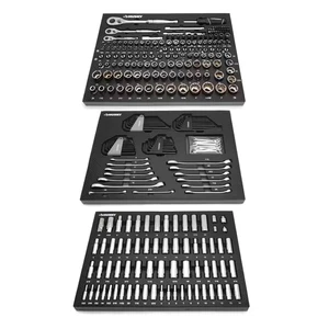 Outil de mécanique EVA Bacs (290-Piece)