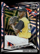 2022 Panini Elite Extra Edition #174 Enyer Cepeda Turn of the Century #/122