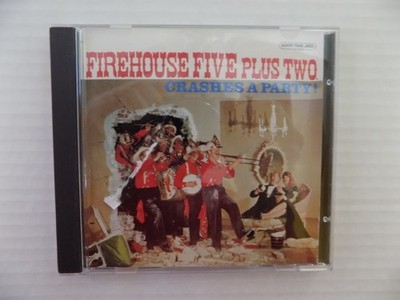 Firehouse Five Plus 2 Crashes A Party CD 12 Tracks Kimball Disney Imagineer HTF